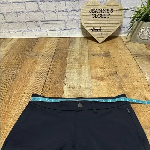 Lululemon Commission Pant Slim Warpstreme 32 Black